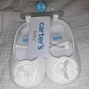Baby Girl White Formal Shoes